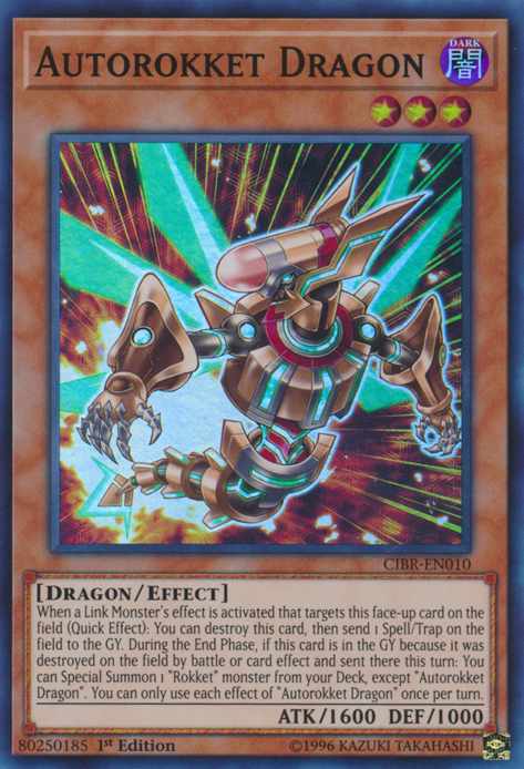 Autorokket Dragon [CIBR-EN010] Super Rare Yu-Gi-Oh!