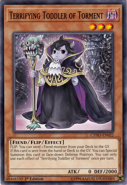 Terrifying Toddler of Torment [CYHO-EN022] Common Yu-Gi-Oh!