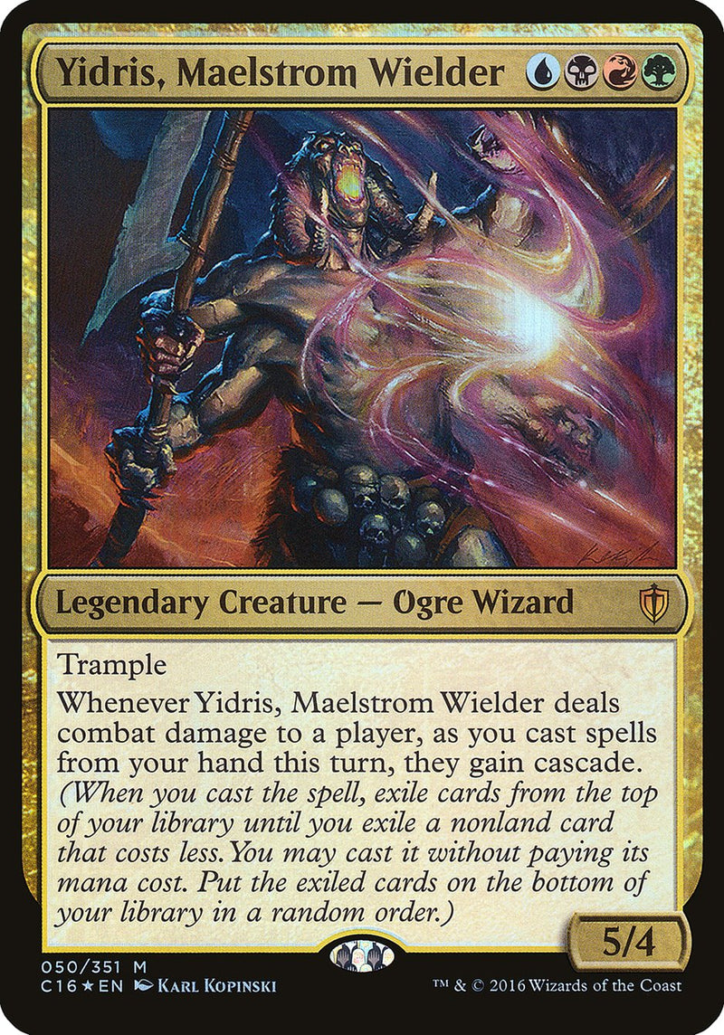 Yidris, Maelstrom Wielder (Oversized) [Commander 2016 Oversized] Magic: The Gathering