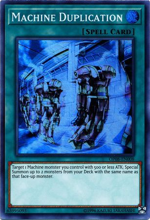 Machine Duplication [OP08-EN008] Super Rare Yu-Gi-Oh!