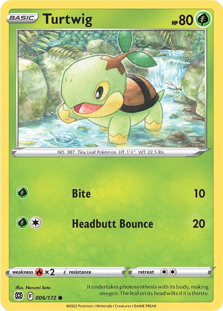 Turtwig (006/172) [Sword & Shield: Brilliant Stars] Pokémon