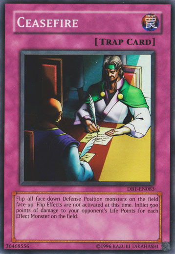 Ceasefire [DB1-EN083] Super Rare Yu-Gi-Oh!