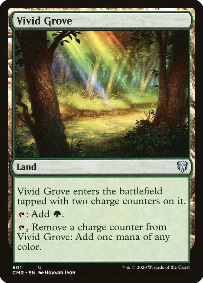 Vivid Grove [Commander Legends] Magic: The Gathering