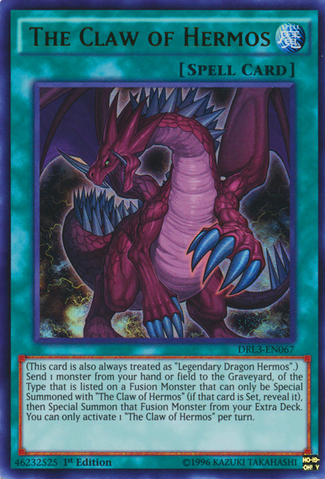 The Claw of Hermos [DRL3-EN067] Ultra Rare Yu-Gi-Oh!