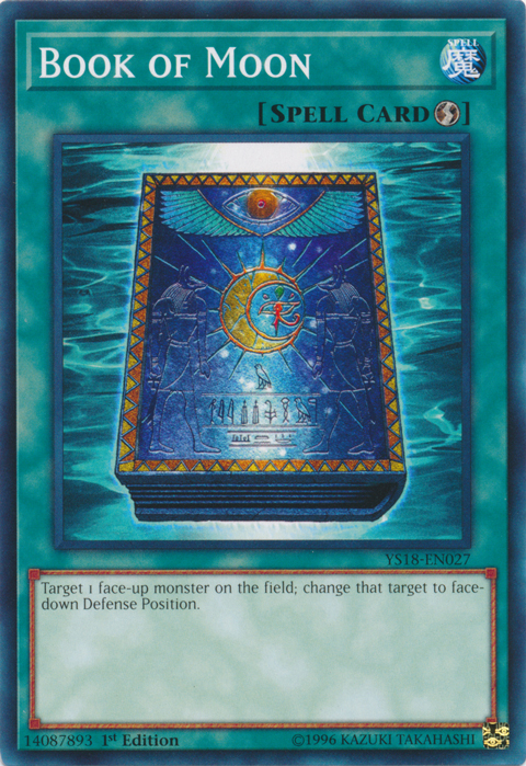 Book of Moon [YS18-EN027] Common Yu-Gi-Oh!