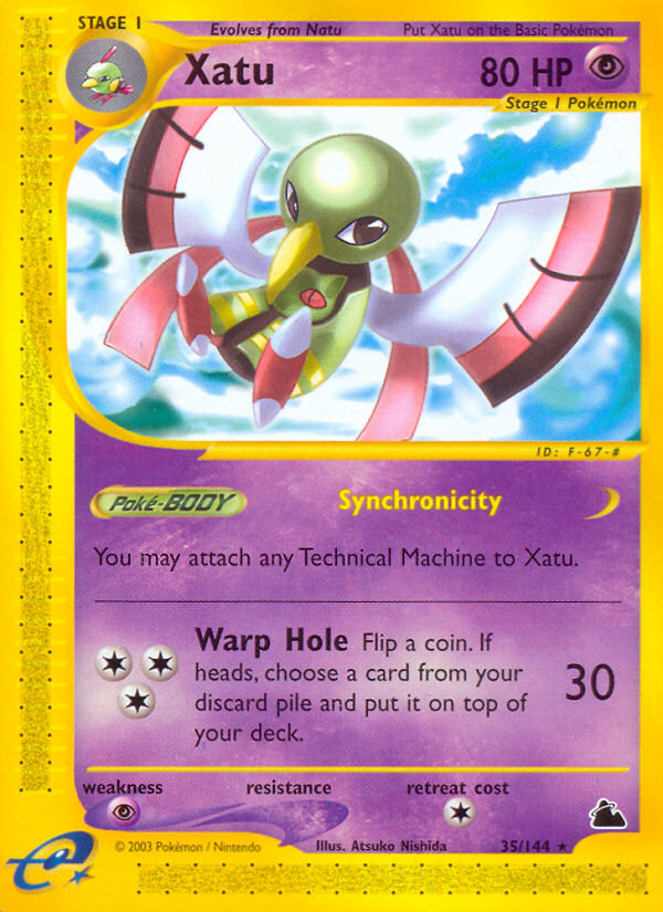 Xatu (35/144) [Skyridge] Pokémon