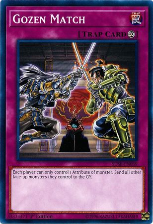 Gozen Match [SDSB-EN039] Common Yu-Gi-Oh!