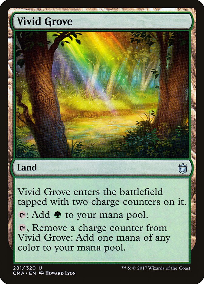 Vivid Grove [Commander Anthology] Magic: The Gathering