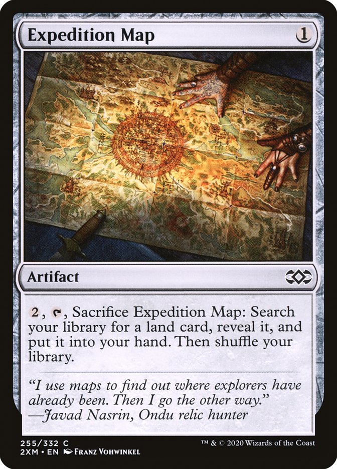 Expedition Map [Double Masters] Magic: The Gathering