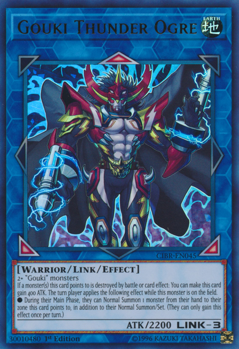 Gouki Thunder Ogre [CIBR-EN045] Ultra Rare Yu-Gi-Oh!