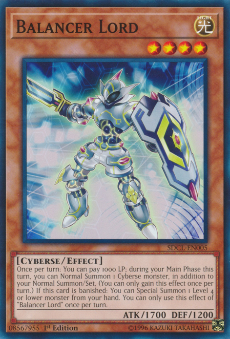 Balancer Lord [SDCL-EN005] Common Yu-Gi-Oh!