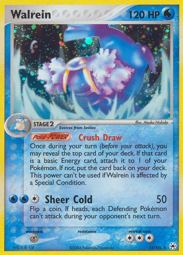 Walrein (15/101) [EX: Hidden Legends] Pokémon