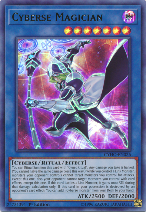 Cyberse Magician [CYHO-EN026] Ultra Rare Yu-Gi-Oh!