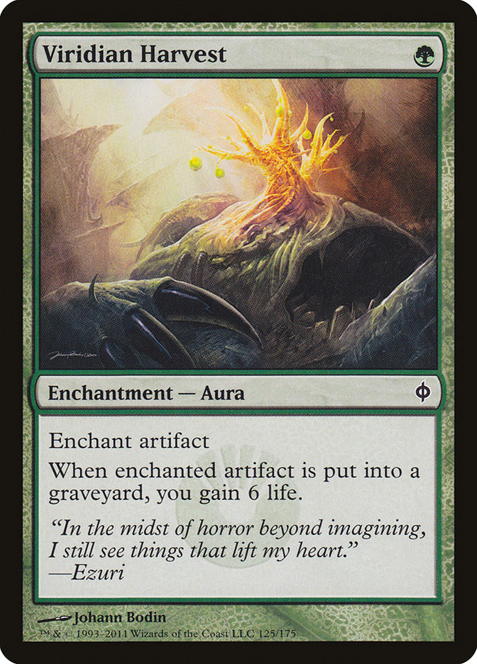 Viridian Harvest [New Phyrexia] Magic: The Gathering