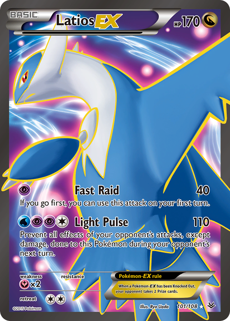 Latios EX (101/108) [XY: Roaring Skies] Pokémon