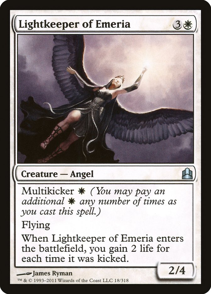 Lightkeeper of Emeria [Commander 2011] Magic: The Gathering