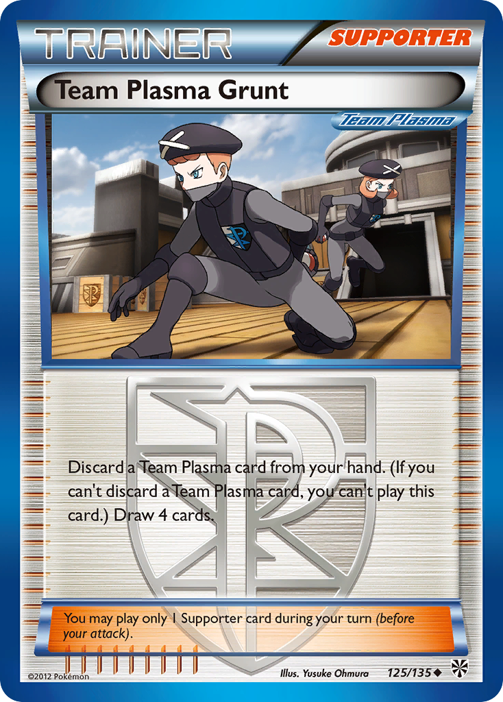 Team Plasma Grunt (125/135) [Black & White: Plasma Storm] Pokémon