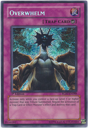 Overwhelm [RGBT-EN088] Secret Rare Yu-Gi-Oh!