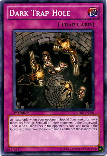 Dark Trap Hole [STBL-EN080] Common Yu-Gi-Oh!