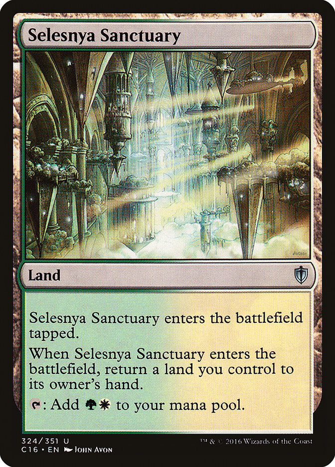 Selesnya Sanctuary [Commander 2016] Magic: The Gathering