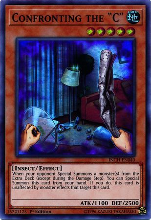 Confronting the "C" [INCH-EN040] Super Rare Yu-Gi-Oh!