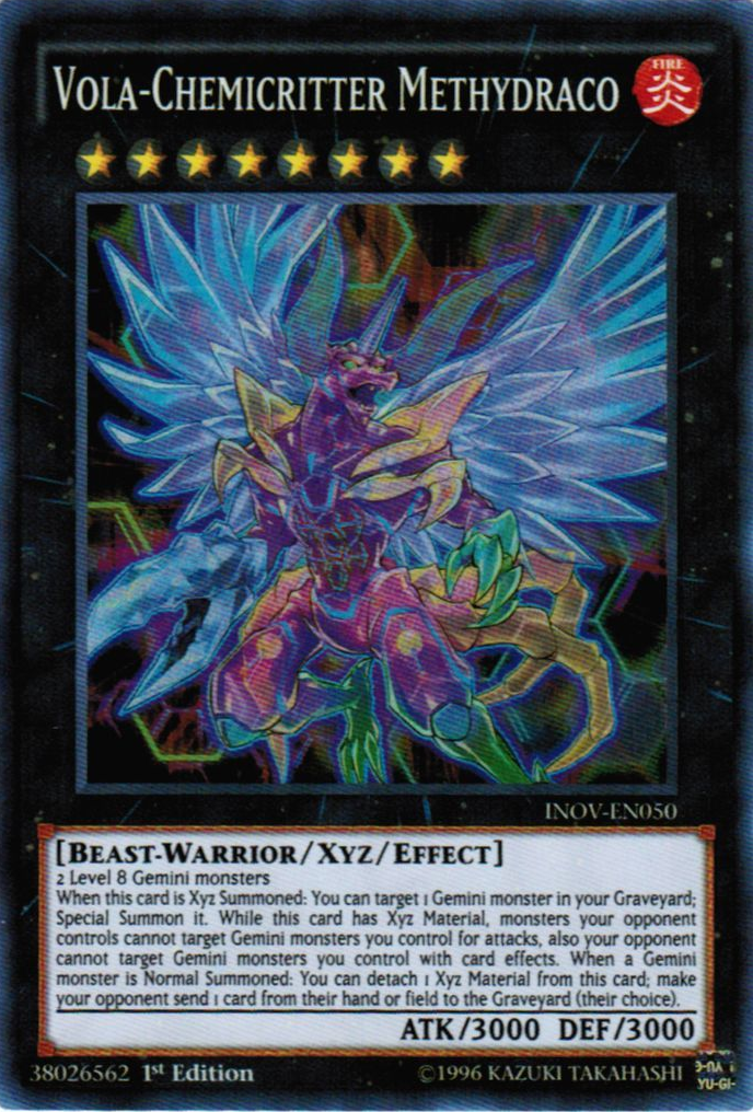 Vola-Chemicritter Methydraco [INOV-EN050] Super Rare Yu-Gi-Oh!