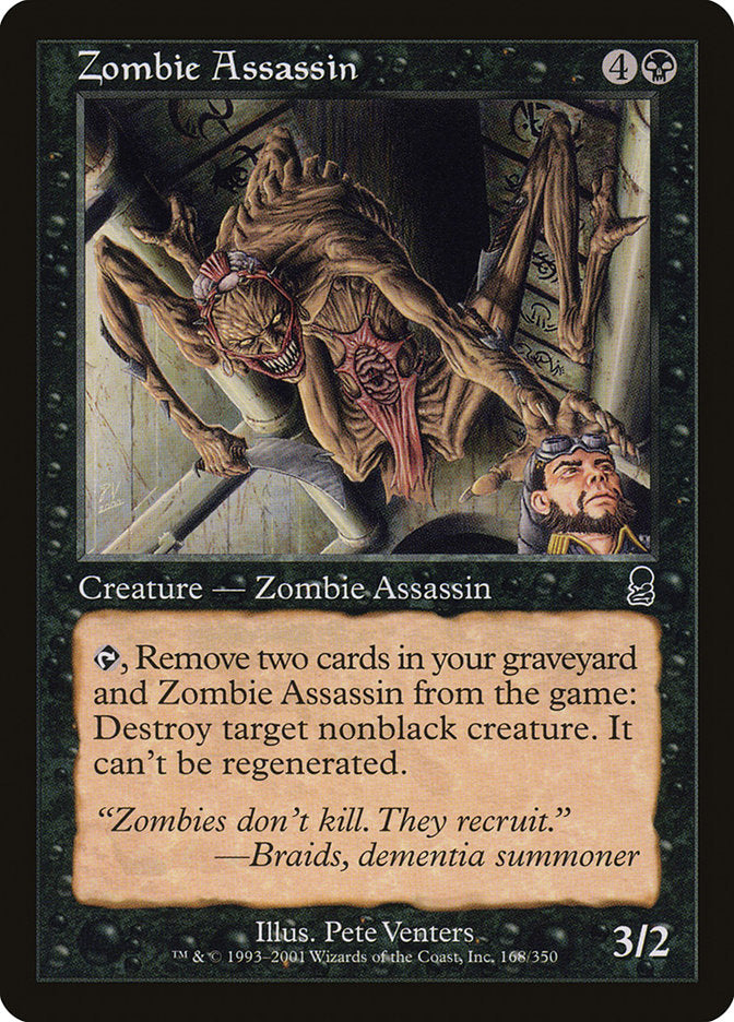 Zombie Assassin [Odyssey] Magic: The Gathering