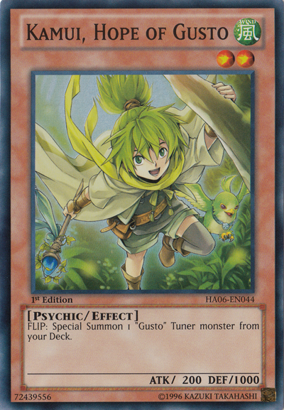 Kamui, Hope of Gusto [HA06-EN044] Super Rare Yu-Gi-Oh!