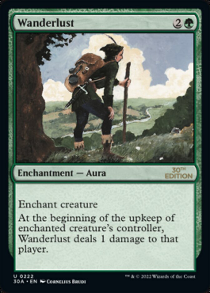 Wanderlust [30th Anniversary Edition] Magic: The Gathering