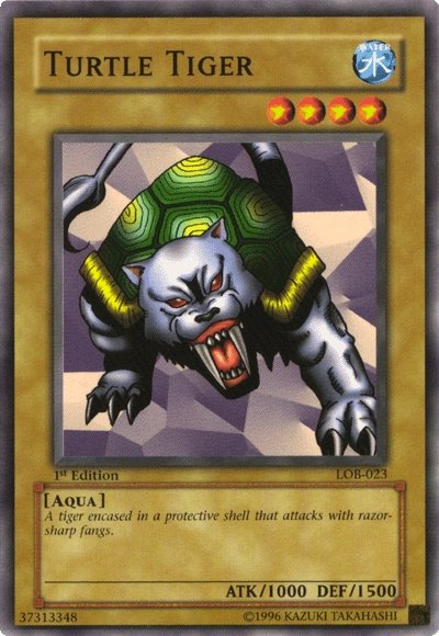 Turtle Tiger [LOB-023] Common Yu-Gi-Oh!