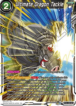 Ultimate Dragon Tackle (BT14-143) [Cross Spirits] Dragon Ball Super