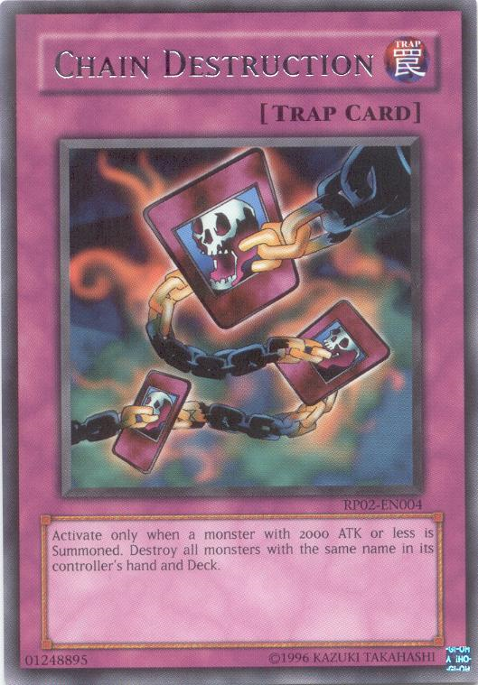 Chain Destruction [RP02-EN004] Rare Yu-Gi-Oh!