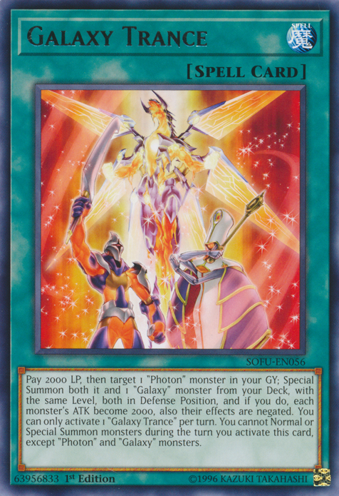 Galaxy Trance [SOFU-EN056] Rare Yu-Gi-Oh!