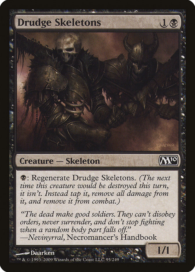 Drudge Skeletons [Magic 2010] Magic: The Gathering