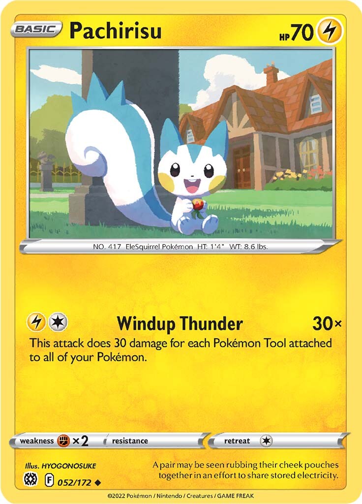 Pachirisu (052/172) [Sword & Shield: Brilliant Stars] Pokémon