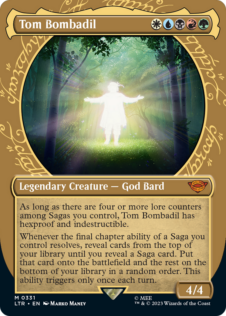 Tom Bombadil (Showcase Ring Frame) [The Lord of the Rings: Tales of Middle-Earth] Magic: The Gathering