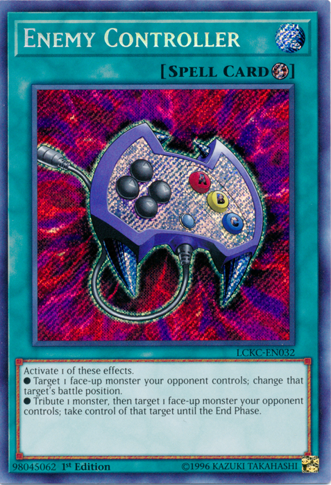 Enemy Controller [LCKC-EN032] Secret Rare Yu-Gi-Oh!