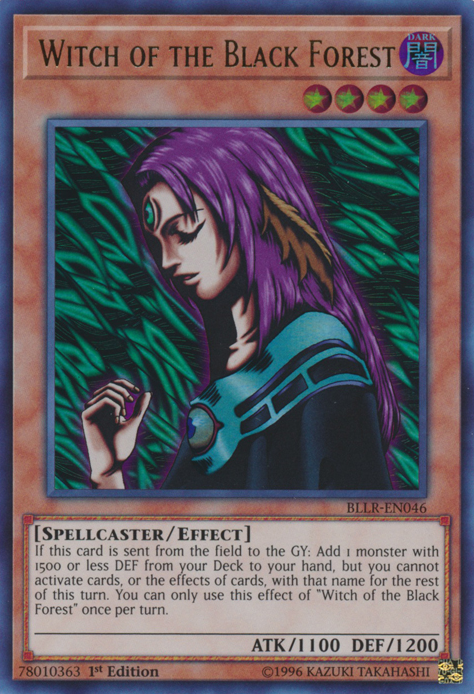 Witch of the Black Forest [BLLR-EN046] Ultra Rare Yu-Gi-Oh!