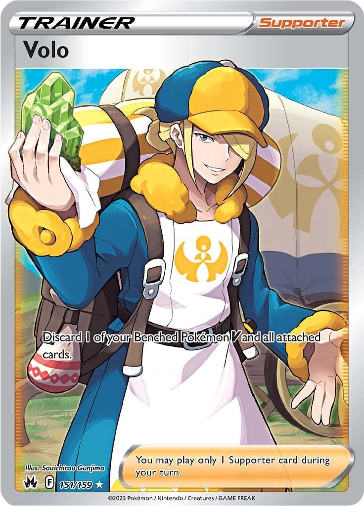 Volo (151/159) (Full Art) [Sword & Shield: Crown Zenith] Pokémon