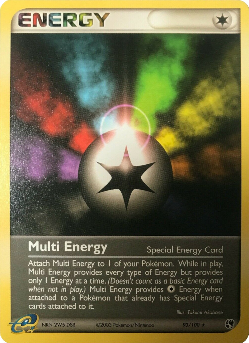 Multi Energy (93/100) (League Promo) [EX: Sandstorm] Pokémon