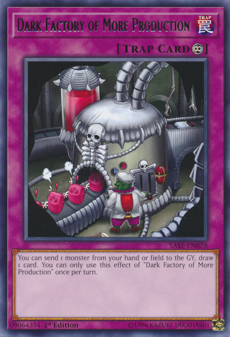 Dark Factory of More Production [SAST-EN078] Rare Yu-Gi-Oh!