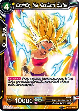 Caulifla, the Resilient Sister (BT7-084) [Assault of the Saiyans] Dragon Ball Super