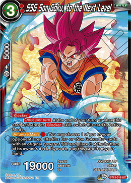 SSG Son Goku, to the Next Level (Uncommon) (BT13-018) [Supreme Rivalry] Dragon Ball Super