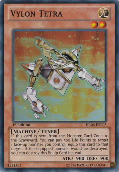 Vylon Tetra [HA06-EN005] Super Rare Yu-Gi-Oh!