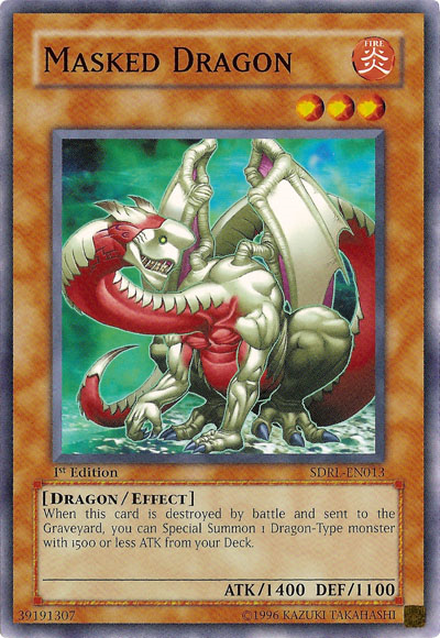 Masked Dragon [SDRL-EN013] Common Yu-Gi-Oh!