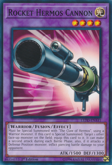 Rocket Hermos Cannon [LEDD-ENA41] Common Yu-Gi-Oh!