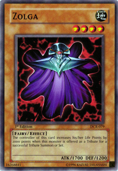 Zolga [DCR-079] Common Yu-Gi-Oh!