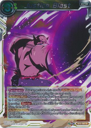 Justice Blast (BT9-067) [Universal Onslaught] Dragon Ball Super