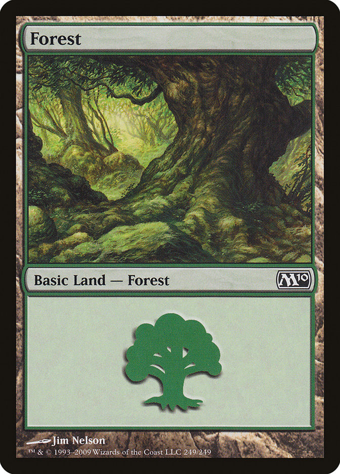 Forest (249) [Magic 2010] Magic: The Gathering