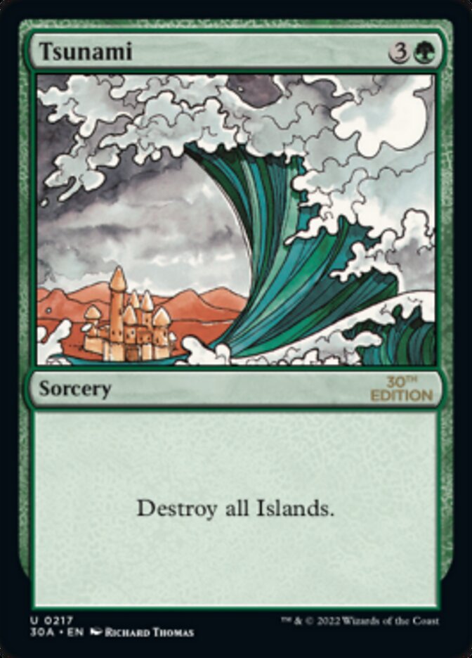Tsunami [30th Anniversary Edition] Magic: The Gathering